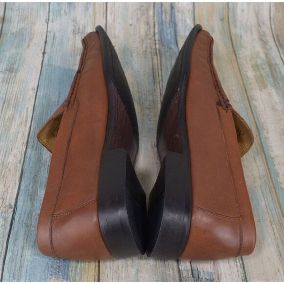 NOT AVAILABLE Brown Leather Loafers Size 10.5 Men\'s Slip On Shoes main image 5